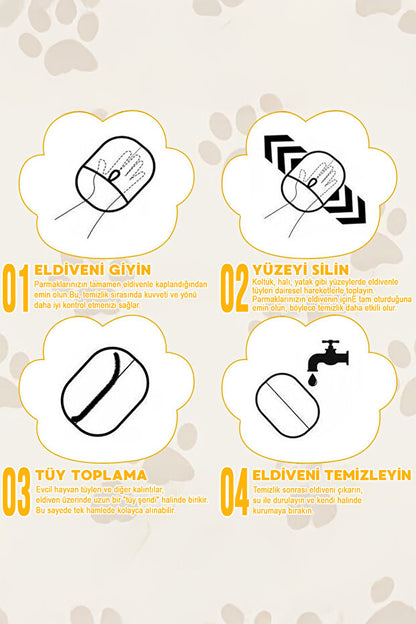 Tüy Toplayıcı Eldiven