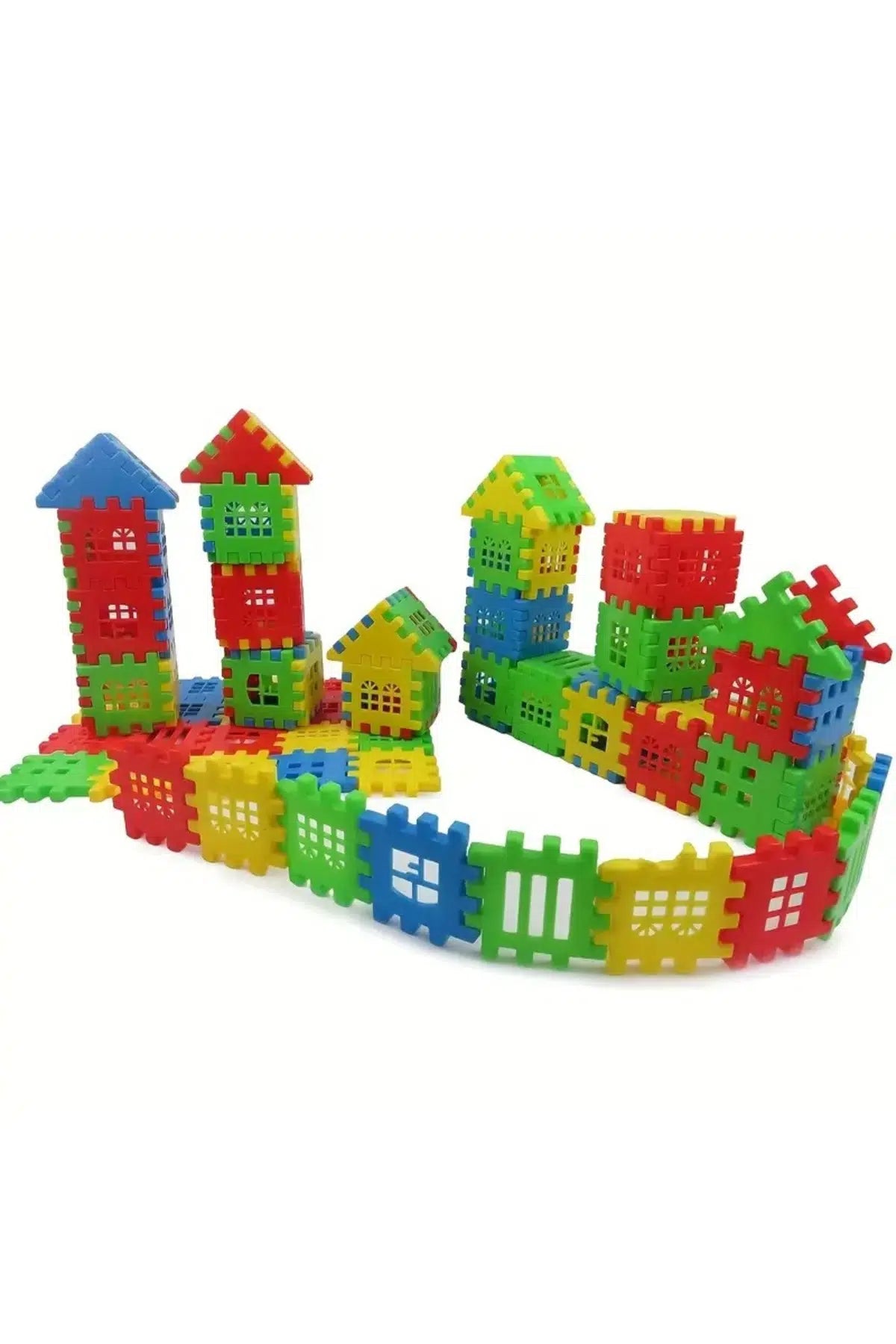 Puzzle City 3D Blok Seti
